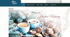 Desktop Screenshot of harterbakery.com